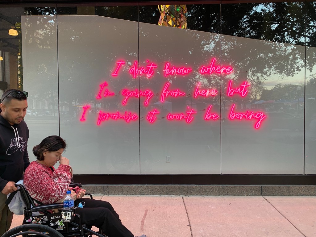 I don’t know where I’m going but I promise it won’t be&nbsp;boring